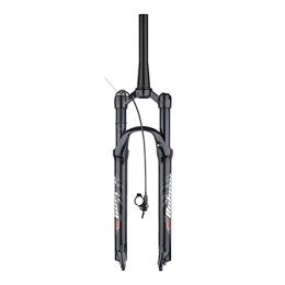 ITOSUI Mountain Bike Fork ITOSUI 26 27.5 29Inch Air MTB Suspension Fork Travel 100mm 1-1 / 2" Tapered Tube Mountain Bike Front Forks Line Control Disc Brake QR 9mm Magnesium +Aluminum Alloy