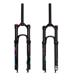 ITOSUI Mountain Bike Fork ITOSUI 26 / 27.5 / 29inch Mountain Bike Fork, Magnesium Alloy Air Pressure Shock Absorber Forks QR 9mm Travel 120mm 1-1 / 8