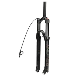 ITOSUI Mountain Bike Fork ITOSUI 26 Inch Suspension Fork For Mountain Bike Bicycle Magnesium Alloy 1-1 / 8'' 28.6mm Suspension Lock Travel 100mm Cycling