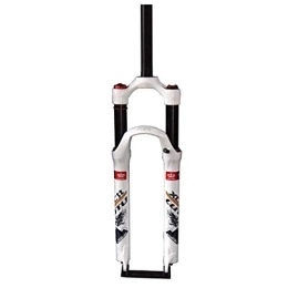 ITOSUI Mountain Bike Fork ITOSUI 26 Inch Suspension Fork, Mountain Bike 1-1 / 8" Lightweight Aluminum Alloy Straight Tube MTB Bicycle Shoulder Control Travel 120mm Cycling