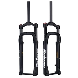 ITOSUI Mountain Bike Fork ITOSUI 26 X 4.0 Inch Fat Tire MTB Suspension Fork 115mm Travel 1 1 / 8 Straight Tube Manual Lockout Thru Axle 15 * 135mm Front Forks Fit Snow Beach Mountain Bike