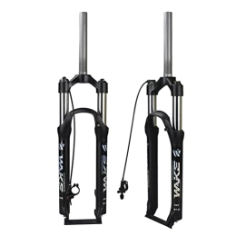 ITOSUI Mountain Bike Fork ITOSUI 27.5 Inch MTB Suspension Fork Travel 90mm Oil Spring Front Forks 1-1 / 8" Straight Tube Line Control Quick Release 9 * 100mm Aluminum Alloy