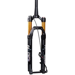 ITOSUI Mountain Bike Fork ITOSUI Mountain Bicycle Suspension Forks 27.5 29 Inch MTB Air Front Fork Travel 100mm Thru Axle 100mm 1-1 / 2" Tapered Tube Line Control Magnesium +Aluminum Alloy