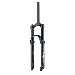 JAYWIS Spares JAYWIS Bicycle Suspension Front Fork, Mountain Bike Air Pressure Shock Fork, 26 / 27.5 / 29 Inch Shoulder Control, Straight Tube, 27.5inch, Black