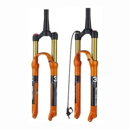 JAYWIS Mountain Bike Fork JAYWIS Bicycle Suspension Front Fork, Mountain Bike Air Pressure Shock Fork, 26 / 27.5 / 29 Inch Shoulder Control / wire Control, Tapered Tube, Line27.5