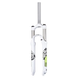 JAYWIS Spares JAYWIS Fork, Mountain Bike Suspension Fork, Mechanical Shock Absorption, 26 27.5 29 Inches, Manual Shoulder Lock, 27.5inch, White