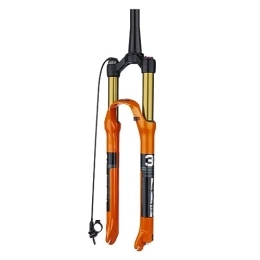 JAYWIS Mountain Bike Fork JAYWIS Mountain Bike Suspension Fork, Bicycle Air Shock Fork, 26 / 27.5 / 29 Inch Remote Control, Tapered Tube, 26inch