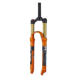JAYWIS Mountain Bike Fork JAYWIS Mountain Bike Suspension Fork, Bicycle Air Suspension Fork, 26 / 27.5 / 29 Inch Shoulder Control, Straight Tube, 29inch