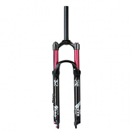 Jejy Mountain Bike Fork Jejy 26 / 27.5 / 29 Inch Mountain Bike Bicycle Suspension Forks 1-1 / 8" Straight / Tapered Front Fork With Rebound Adjustment ，MTB Ultralight Magnesium Alloy Air Fork 120 Mm Travel