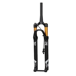 Jejy Mountain Bike Fork Jejy Bike Fork Suspension 27.5 / 29 Inch 15x110mm Axle 1-1 / 8" Tapered MTB Air Remote Lockout Shocks Air Fork Bicycle Accessories (Color : Tapered, Size : 29inch)