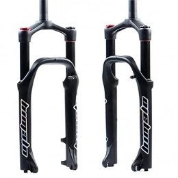 Jejy Mountain Bike Fork Jejy Snow Beach XC Mountain Bike 20" X 4" Fat Tire Magnesium Alloy And Aluminum Air Fat Fork Spacing Hub 135mm Ultralight Shock Absorber Front Forks MTB Bicycle Accessories
