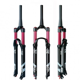 Jejy Spares Jejy Travel 140mm MTB Front Forks 26 / 27.5 / 29 Inch, QR 9mm Straight / Tapered Tube 1 1 / 8" Mountain Bicycle Shock Absorber Suspension Fork (Color : Tapered, Size : 27.5)