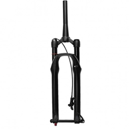 JINMEI Mountain Bike Fork JINMEI Mtb Bicycle Suspension Fork 27.5 Inch Conical Tube 39.8Mm Double Air Chamber Rebound Adjust Disc Brake Axle 15Mm Travel 120Mm Remote Control Xc Bicycle 1900G