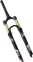 JKAVMPPT Spares JKAVMPPT 26 / 27.5 / 29'' Disc Brake Bicycle Front Fork Air Shock Absorber Travel 115mm with Damping 1-1 / 2 1-1 / 8 Bike Suspension Forks QR 9mm MTB Air Suspension Fork (Color : Tapered Hl, Size : 27.5inch)