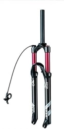 JKAVMPPT Spares JKAVMPPT Bike Suspension Forks MTB Front Fork 26 / 27.5 / 29 Inch 28.6mm QR 9mm Travel 100mm Air Pressure Shock Rebound Adjust Straight Tube (Color : Remote Lockout, Size : 27.5inch)