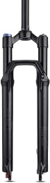 JKAVMPPT Spares JKAVMPPT MTB Bike Air Suspension Fork 26 / 27.5 / 29 Inch 100mm Travel Damping Adjust 1-1 / 8'' Disc Brake Bicycle Front Fork 9mm (Color : Black Manual, Size : 29'')
