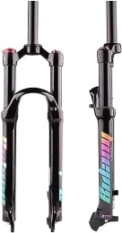 JKAVMPPT Spares JKAVMPPT Suspension Forks 26 / 27.5 / 29er Inch MTB Bicycle Fork, Suspension Bicycle Air Fork Aluminum Alloy Air Straight Quick Release MTB Forks Fork Accessories (Color : Multicolour, Size : 29INCH)