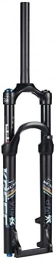 JKFZD Spares JKFZD Mountain Bicycle Fork 26 27.5 29 Inch MTB Suspension Front Fork Damping Adjust Disc Brake Travel 120mm (Color : Black, Size : 27.5inch)
