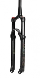 JKFZD Spares JKFZD Tapered Straight Mountain Bike Suspension Forks 26 27.5 29 Inch MTB Damping Adjustment Disc Brake (Color : A, Size : 26inch)