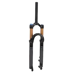 Jopwkuin Mountain Bike Fork Jopwkuin Mountain Front Fork, Manual Lockout Air Suspension Fork High Strength Air Nozzle Valve for Riding