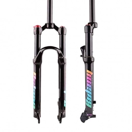 JTSYUXN Spares JTSYUXN Suspension Fork 26 / 27.5 / 29 inch Mountain Bike Front Fork Gas Fork Shock Absorber Fork Fork Bicycle Accessories Straight Steerer Front Fork, Manual Lockout (Size : 27.5inch)