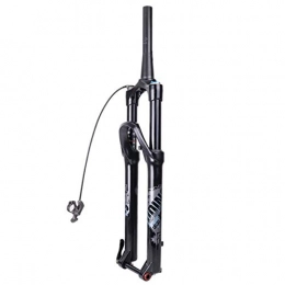 juqingshanghang1 Mountain Bike Fork juqingshanghang1 Cycling Equipment 120mm Travel Air Fork 26 27.5 Inch Suspension Straight Tapered Tube Thru Axle QR Quick Release MTB Bicycle Bike Fork for bike (Color : Tapered 15mm remote)
