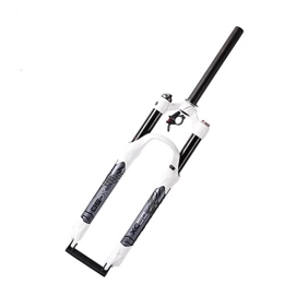 JXRYFMCY Spares JXRYFMCY Bike Straight Steerer Fork Mountain Bike 27.5 XC50 Suspension Fork, Straight Steerer Front Fork for Bicycle Accessories (Color : White, Size : 27.5 inch)