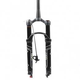 JZAMQ Mountain Bike Fork JZAMQ 26 / 27.5 / 29 Inch Bicycle Fork, Adjustable Damping Straight Canal Spinal Canal Mountain Bike Suspension Damping Mtb Bicycle Fork