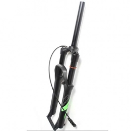 JZAMQ Spares JZAMQ Mtb Suspension Fork 26 / 27.5 Inches, Straight Tube, Wire Control Air Fork, Shock Absorbing Fork