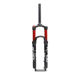 JZAMQ Spares JZAMQ Mtb Suspension Fork, Air Pressure Shock Absorber Fork, Double Air Chamber Fork, Bicycle Magnesium Alloy Suspension Fork