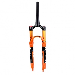 JZAMQ Mountain Bike Fork JZAMQ Mtb Suspension Fork Suspension, 26 / 27.5 / 29In 100Mm Travel Tapered Steerer And Straight Steerer Front Fork Fork Bicycle Accessories