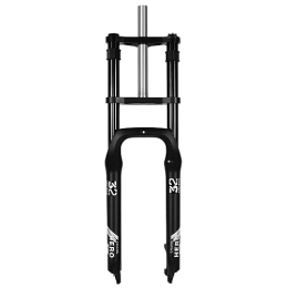 JZYSS Mountain Bike Fork JZYSS Suspension Forks Mountain Cycling 20 26 4.0 Double Shoulder Fork 135Mm Pitch Suitable For MTB Bike Electric Bicycle Mtb Forks (Color : 20 Inch)