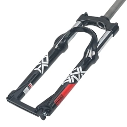 KANGXYSQ Spares KANGXYSQ 24 Inch MTB Suspension Front Fork Mountain Bike Fork QR 9mm Travel 100mm Bicycle Fork 28.6 X 210mm Aluminum Alloy Mechanical Fork (Color : Red)