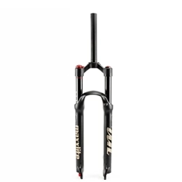 KANGXYSQ Mountain Bike Fork KANGXYSQ 26 / 27 / 29 In MTB Suspension Air Fork 120mm Travel Straight / Tapered Mountain Bike Forks Crown / Remote Lockout 9mm QR 30 Tube Bicycle Front Fork (Color : A, Size : 29inch)