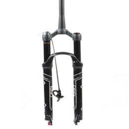 KANGXYSQ Spares KANGXYSQ 26 / 27.5 / 29 Inch Bike Suspension Forks, Adjustable Damping Straight Canal Spinal Canal Mountain Bike Suspension Pneumatic Fork (Color : Spinal canal-b, Size : 27.5in)