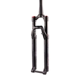 KANGXYSQ Spares KANGXYSQ 26 / 27.5 / 29 Inch Bike Suspension Forks, Adjustable Damping Straight Canal Spinal Canal Mountain Bike Suspension Pneumatic Fork (Size : 27.5in)