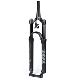 KANGXYSQ Mountain Bike Fork KANGXYSQ 26 / 27.5 / 29 Inch Mountain Bike, Remote Lock Straight Canal / Spinal Canal Suspension Fork AIR Forks 120mm Travel (Color : Spinal canal, Size : 27.5 inch)