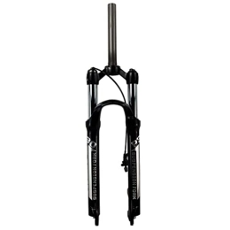 KANGXYSQ Mountain Bike Fork KANGXYSQ 26 / 27.5 / 29 Mountain Bike Front Fork Shock Absorber Straight Tube QR 9mm Travel 110mm Manual / Remote Locking Fit Mountain Bike (Color : Straight Remote, Size : 29inch)