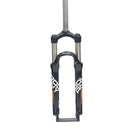 KANGXYSQ Spares KANGXYSQ 26 / 27.5 / 29 MTB Suspension Fork Travel 105mm 28.6mm Straight Tube Mountain Bike Front Forks QR 9mm Manual Lockout Aluminum Alloy (Color : Orange, Size : 29inch)