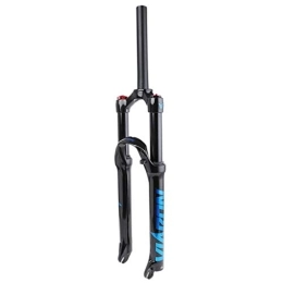 KANGXYSQ Spares KANGXYSQ Bike Suspension Fork, Magnesium Alloy 26 / 27.5 / 29 Inch Mountain Suspension Fork Shoulder Control HL 1-1 / 8" (Color : Blue, Size : 26inch)