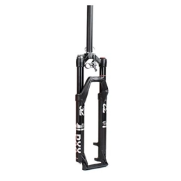 KANGXYSQ Mountain Bike Fork KANGXYSQ Bike Suspension Forks Air Fork, 9mm Quick Release Version Wire Control Mountain Bike Stroke 120mm 1-1 / 8” (Color : C, Size : 27.5 inch)