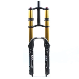 KANGXYSQ Spares KANGXYSQ Double Shoulder Mountain Bike Front Fork 26 27.5 29 Inch MTB Alloy Adjustable Damping Air Pressure Straight Tube (Size : 27.5 inch)