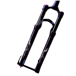 KANGXYSQ Spares KANGXYSQ Front Suspension Forks 26 Inch Cone Tube Mountain Bike Black Damping Gas Barrel Uranium Shoulder Control (Color : A, Size : 27.5inch)