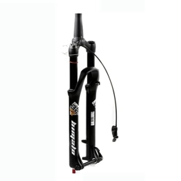KANGXYSQ Spares KANGXYSQ Mountain Bike Front Fork 26 27.5 29 Inch Thru Axle 15mm MTB Air Suspension Fork Travel 170mm Rebound Adjust 28.6mm Manual Lockout Aluminum Alloy (Color : Tapered Remote, Size : 29inch)