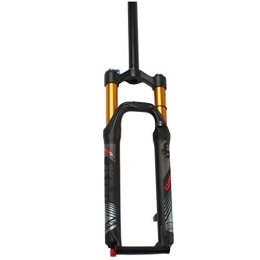 KANGXYSQ Spares KANGXYSQ Mountain Bike Suspension Fork 26 Inch, 1-1 / 8" 28.6mm Aluminum Alloy Straight Tube Damping Adjustment Travel 120mm (Color : A, Size : 27.5 inch)