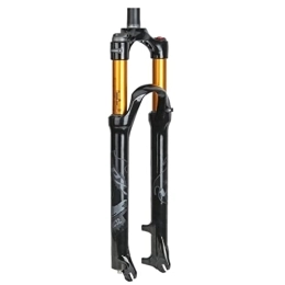 KANGXYSQ Spares KANGXYSQ Mountain Bike Suspension Fork, 26 Inch 1-1 / 8' Lightweight Magnesium Alloy MTB Bike Gas Fork Shoulder Control 100mm (Color : C, Size : 27.5inch)