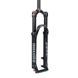 KANGXYSQ Mountain Bike Fork KANGXYSQ Mountain Bike Suspension Forks, Shoulder Control / wire Control 26 / 27.5 / 29inch MTB Bicycle Fork Damping Air Forks (Color : A, Size : 29 inch)