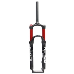 KANGXYSQ Mountain Bike Fork KANGXYSQ Suspension Fork 26 Inch, Ultralight Magnesium Alloy Shock Absorber Mountain Bike Accessories 1-1 / 8" Travel 100mm (Color : A, Size : 29inch)
