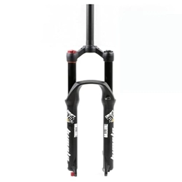 KANGXYSQ Mountain Bike Fork KANGXYSQ Suspension Front Fork Mountain Bike Front Fork Air Straight / Tapered Tube 28.6mm 27.5 / 29inch MTB Bike Front Fork Magnesium & Aluminum Alloy (Color : Straight manual, Size : 27.5inch)