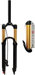 KAUTO Spares KAUTO Mountain Bike Air MTB Suspension Fork 26" 27.5" 29", Travel 140mm, Rebound Adjustment 9mm QR Bicycle Fork for 1.5-2.45" Tires